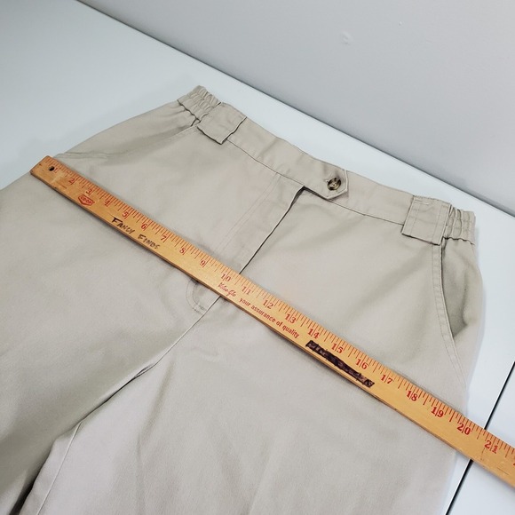 Tilley Endurables Women Chino Pants Size 12 Tapered Pleated Hiking Outdoors - Picture 9 of 13